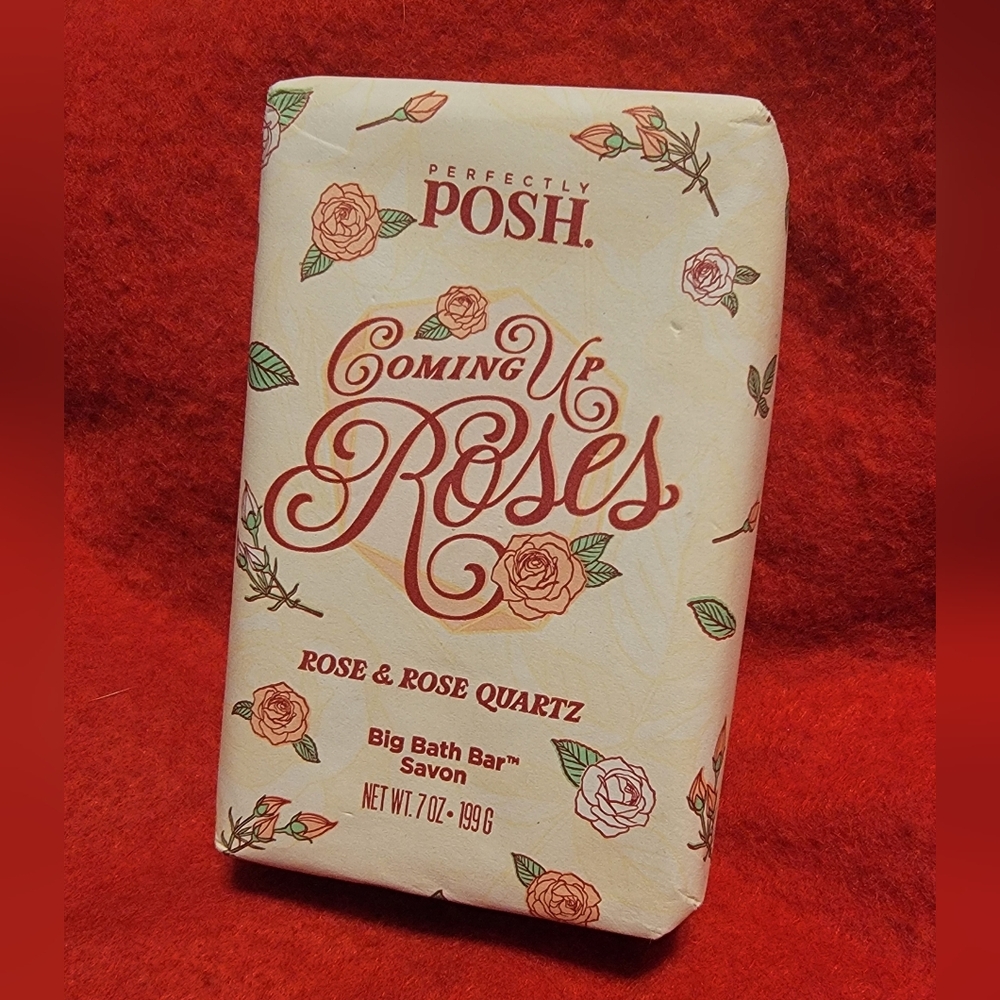 Perfectly Posh Coming Up Roses Big Bath Bar